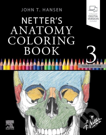 Netter's Anatomy Coloring Book (3rd Edition) - John T. Hansen - kniha z kategorie Medicína