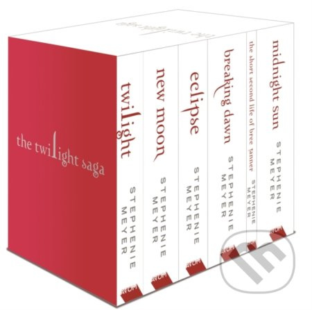 Twilight Saga 6 Book Set (White Cover) - Stephenie Meyer - kniha z kategorie Beletrie