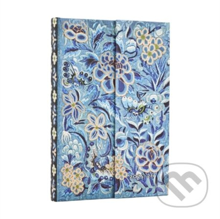 D2025/26 Blue Willow Mini HOR -  Paperblanks