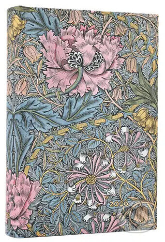 Diář 2026 Morris Pink Honeysuckle (Mini, denní) - Paperblanks - kniha z kategorie Zápisníky, kalendáře