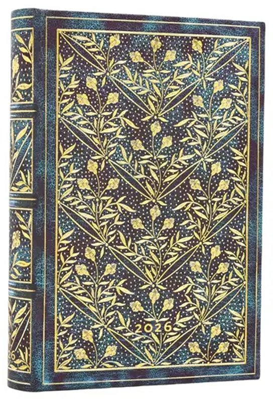 Paperblanks - denný diár Wildflower Song 2026 (mini, elastické zatváranie)