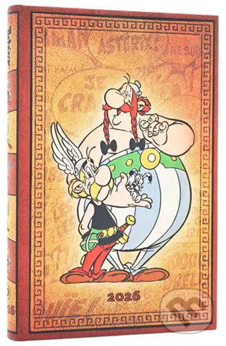 Diář 2026 Asterix & Obelix (Mini, horizontální členění) - kniha z kategorie Zápisníky, kalendáře