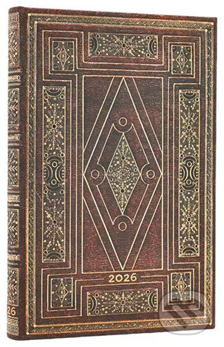 Diář 2026 First Folio (Mini, horizontální členění)