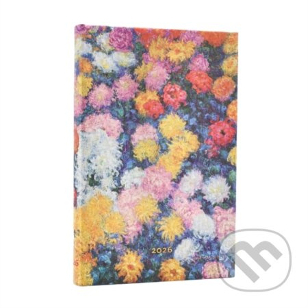 D2026 Monet´s Chrysanthemums Mini VERSO -  Paperblanks