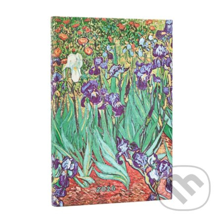 Paperblanks - týždenný diár Van Gogh’s Irises 2026