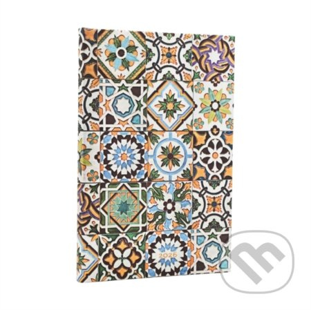 Paperblanks - týždenný diár Porto 2026 (maxi, vertikálny, elastické zatváranie)