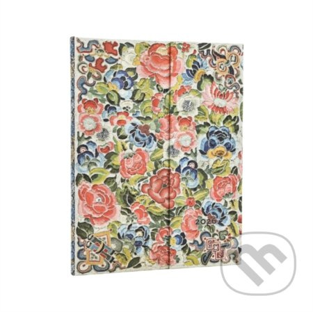 Paperblanks - týždenný diár Pear Garden 2026 (ultra, verso, magnetické zatváranie)