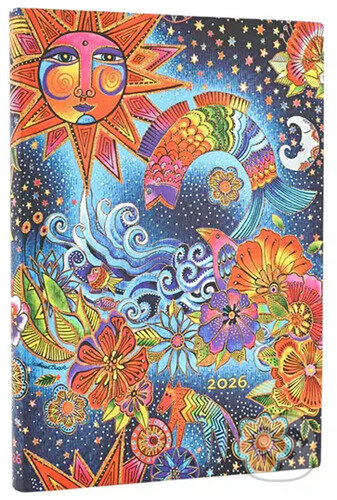 Diář 2026 Celestial Magic (Midi, horizontální členění) - kniha z kategorie Zápisníky, kalendáře