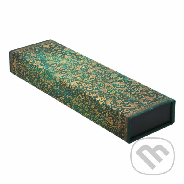 Paperblanks - puzdro / peračník Emerald Flower (magnetické zatváranie)
