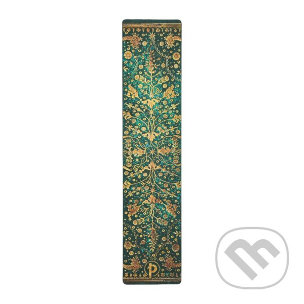 Paperblanks - záložka Emerald Flower