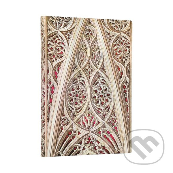 Paperblanks - zápisník Vault of the Milan Cathedral (Burgundy)