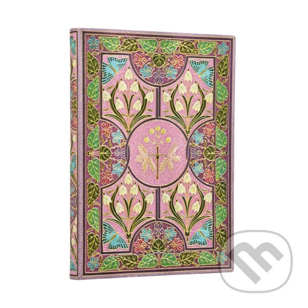 Paperblanks - zápisník Mimosa (midi, čistý, mäkké dosky, elastické zatváranie)
