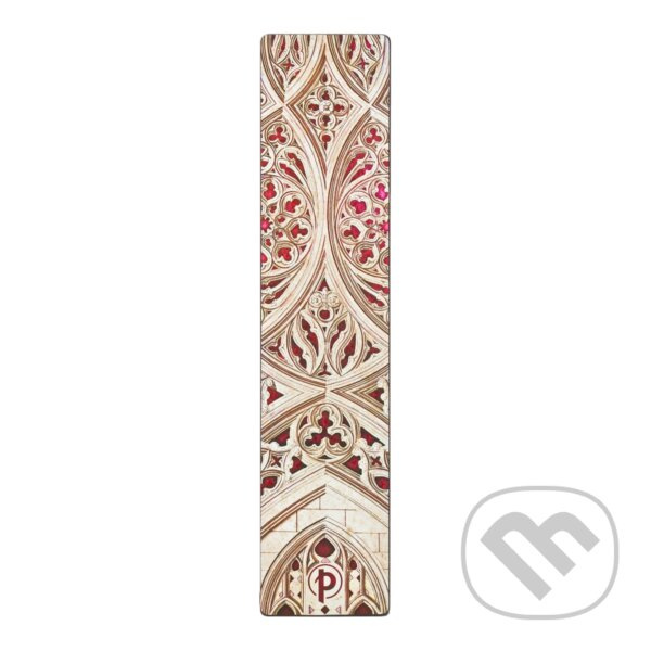 Paperblanks - záložka Vault of the Milan Cathedral (Burgundy)
