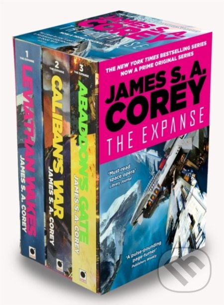 The Expanse Box Set Books 1-3 (Leviathan Wakes, Caliban's War, Abaddon's Gate) - kniha z kategorie Fantasy