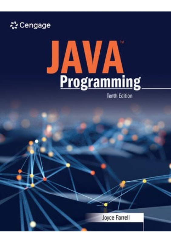Java Programming Cengage Learning, Inc