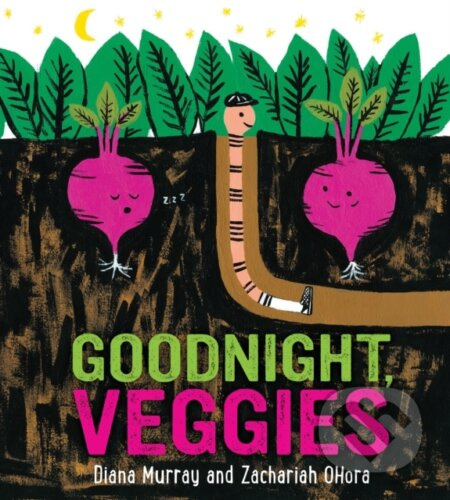 Goodnight, Veggies Board Book - Diana Murray