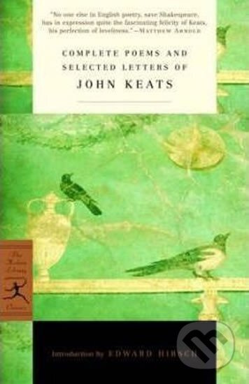 Mod Lib Complete Poems & Selected Letters Of John Keats