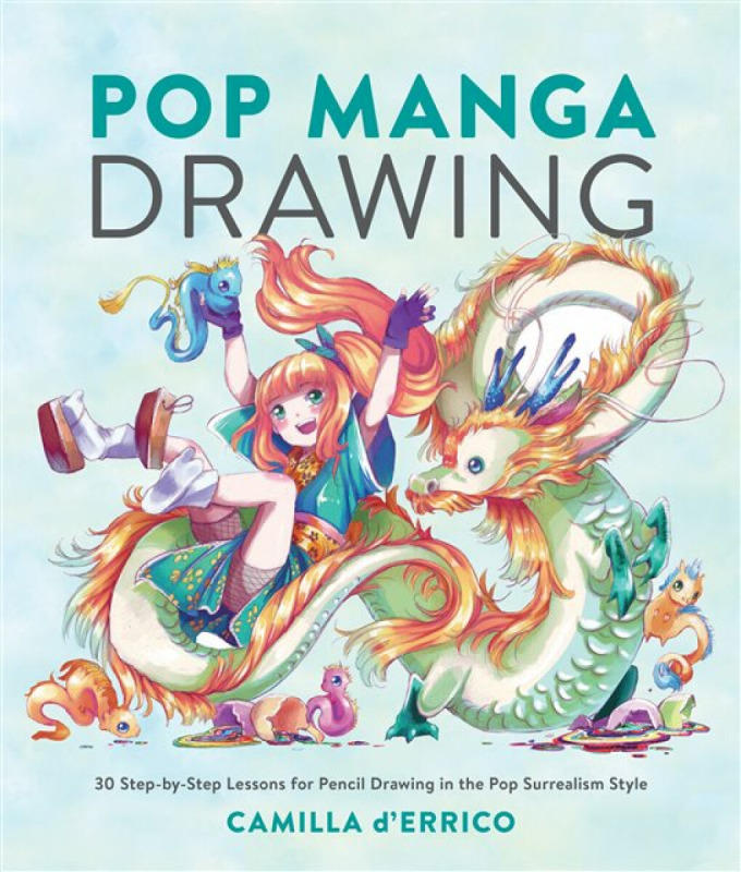 Pop Manga Drawing - Camilla D'Errico