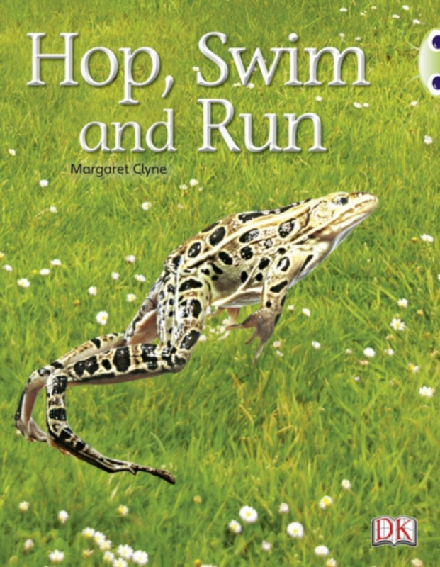 Bug Club Non-fiction Pink A Hop, Swim and Run 6-pack - Margaret Clyne