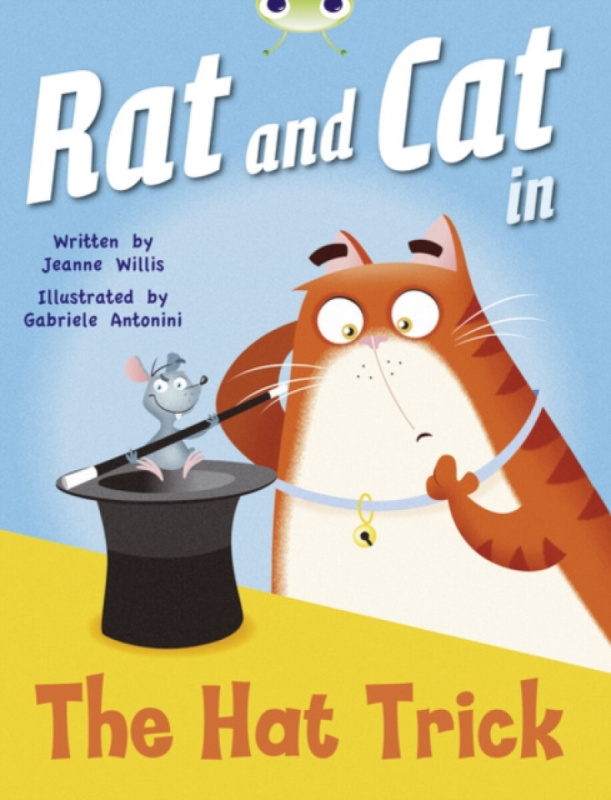 Bug Club Guided Fiction Reception Red A Rat and Cat in the Hat Trick - Willis Jeanne