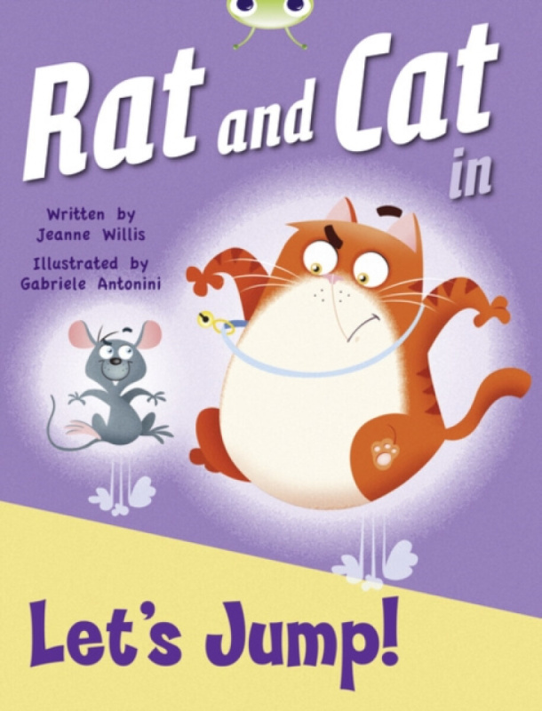 Bug Club Guided Fiction Reception Red C Rat and Cat in Let's Jump - Willis Jeanne