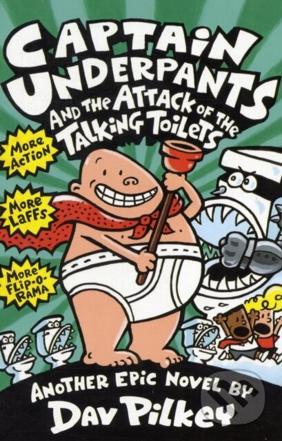 Captain Underpants and the Attack of the Talking Toilets - kniha z kategorie Beletrie pro děti
