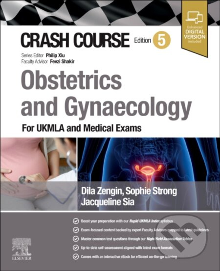 Crash Course Obstetrics and Gynaecology - Dila Zengin, Jacqueline Sia, Philip Xiu, Sophie Strong - kniha z kategorie Gynekologie