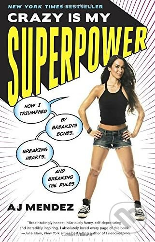Crazy is My Superpower (How I Triumphed by Breaking Bones, Breaking Hearts, and Breaking the Rules) - kniha z kategorie Individuální sporty