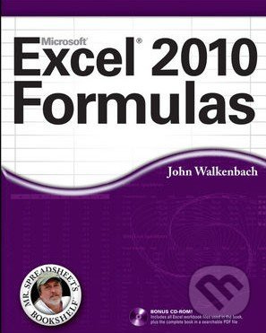 Excel 2010 Formulas - John Walkenbach - kniha z kategorie Kancelářské aplikace