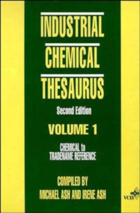 John Wiley & Sons Inc Industrial Chemical Thesaurus, 2 Volume Set