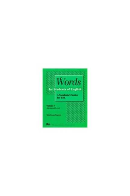 The University of Michigan Press Words for Students of English, Vol. 7 - Rogerson, Holly Deemer