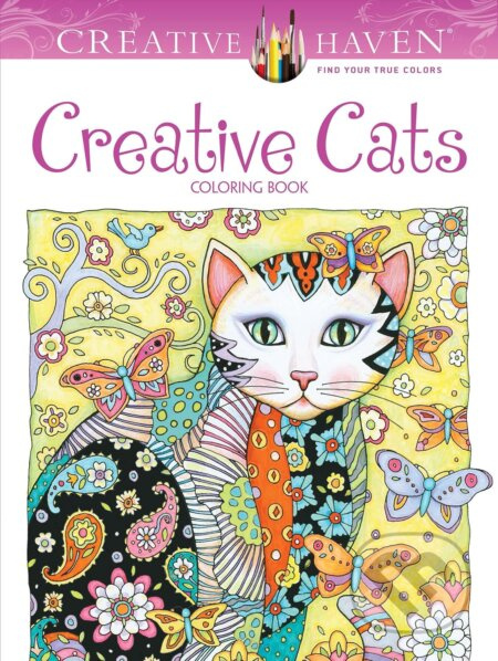 Creative Haven Creative Cats Coloring Book - Marjorie Sarnat