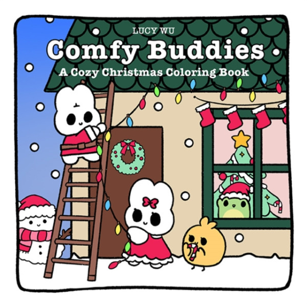 Dover Publications Inc. Comfy Buddies: A Cozy Christmas Coloring Book - Wu, Lucy