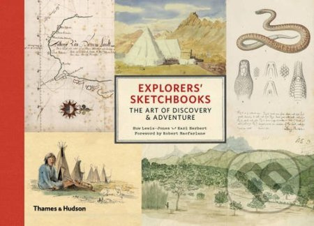Explorers Sketchbooks - Huw Lewis-Jones - kniha z kategorie Odborné a naučné