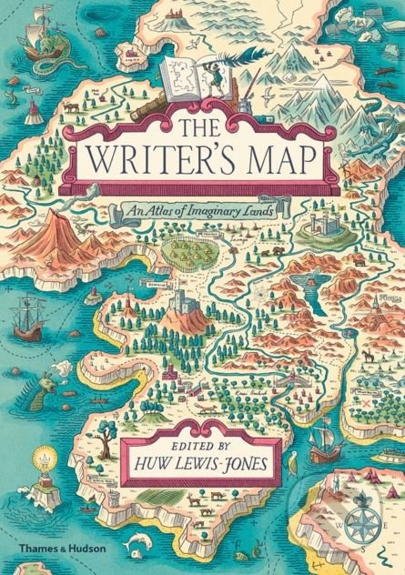 The Writers Map - Huw Lewis-Jones - kniha z kategorie Mapy