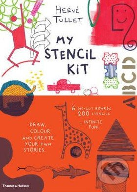 My Stencil Kit (Draw, Colour and Create Your Own Stories) - kniha z kategorie Omalovánky, vystřihovánky, papír