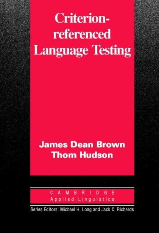 Criterion-Referenced Language Testing PB Cambridge University Press