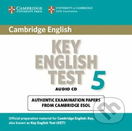 Cambridge Key English Test 5: Audio CD - audiokniha z kategorie Jazykové učebnice a slovníky