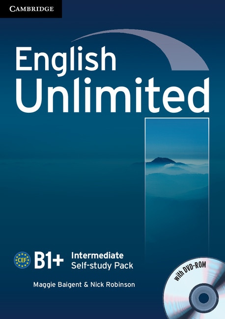 English Unlimited Intermediate Self-study Pack (Workbook with DVD-ROM) Cambridge University Press