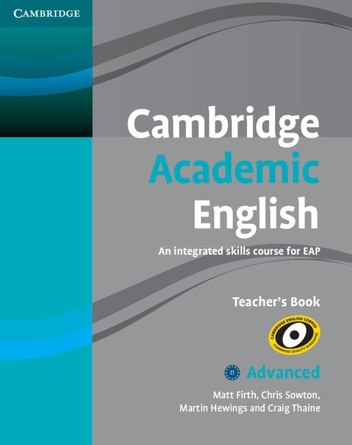 Cambridge Academic English C1 Teacher´s Book Cambridge University Press