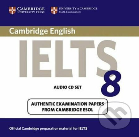 Cambridge IELTS 8: Audio CDs (2) - audiokniha z kategorie Jazykové učebnice a slovníky