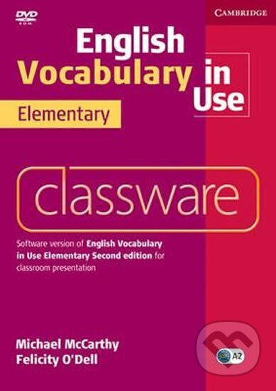 English Vocabulary in Use 2nd Edition Elementary: Classware DVD-ROM - audiokniha z kategorie Jazykové učebnice a slovníky
