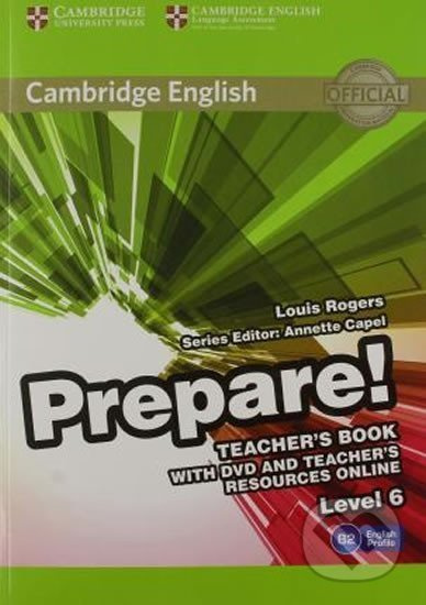 Prepare 6/B2: Teacher´s Book with DVD and Teacher´s Resources Online - kniha z kategorie Jazykové učebnice a slovníky