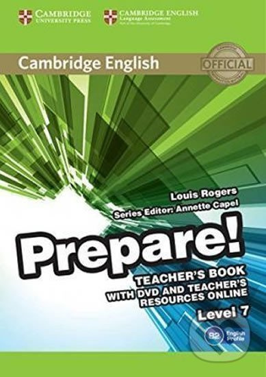 Prepare 7/B2: Teacher´s Book with DVD and Teacher´s Resources Online - kniha z kategorie Jazykové učebnice a slovníky