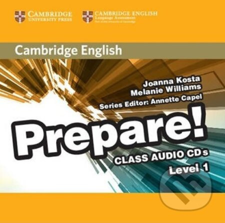 Prepare 1/A1: Class CDs (2) - Joanna Kosta - audiokniha z kategorie Jazykové učebnice a slovníky