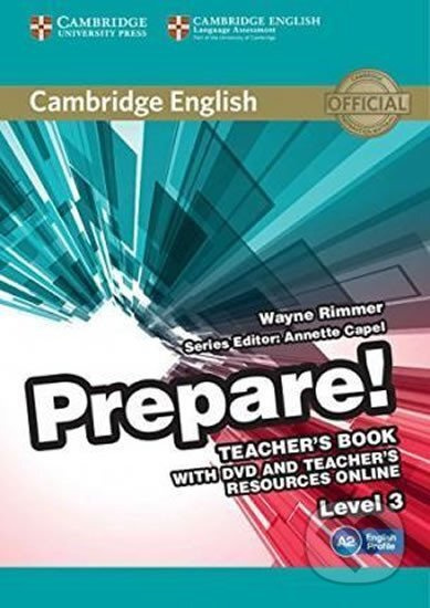 Prepare 3/A2 Teacher´s Book with DVD and Teacher´s Resources Online - kniha z kategorie Jazykové učebnice a slovníky