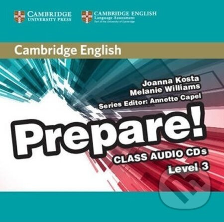 Prepare 3/A2: Class Audio: CDs (2) - Joanna Kosta - audiokniha z kategorie Jazykové učebnice a slovníky