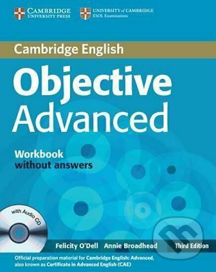 Objective Advanced 3rd Edn: Work Book w´out Ans w A-CD - kniha z kategorie Jazykové učebnice a slovníky