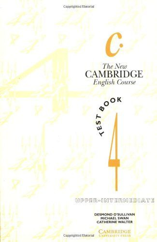 New Cambridge Course 4 Practice Book with key