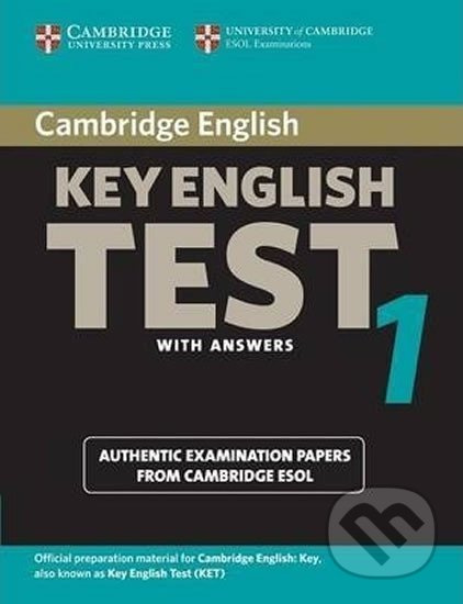 Cambridge Key Eng Test 1: Student´s Book with answers - kniha z kategorie Jazykové učebnice a slovníky